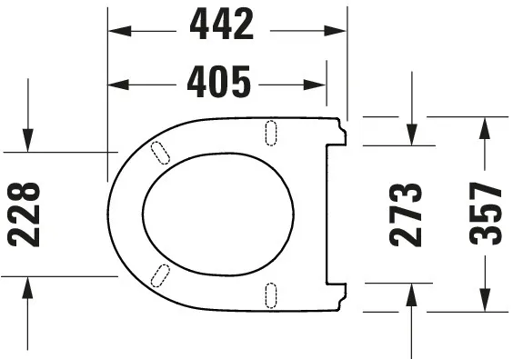 Duravit No.1 WC-Sitz Duravit No.1 o. Absenkautom. Scharniere edelstahl, weiß
