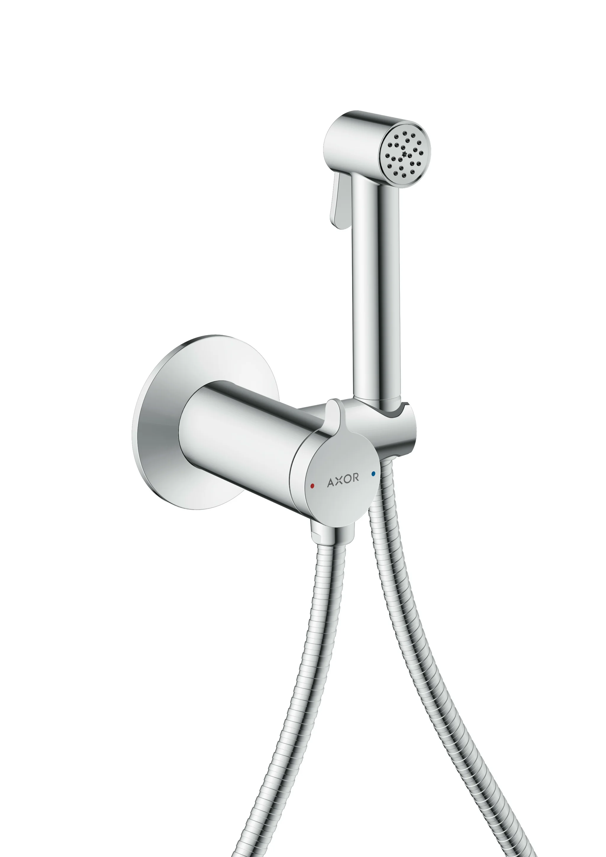 Hansgrohe AXOR Bidette Showers Handbrause, Chrom, Brauseschlauch 1.250 mm, max. Durchfluss 4,4 l/min, voreinstellbare Temperatur Hansgrohe AXOR Bidette Showers Handbrause, Chrom, Brauseschlauch 1.250 mm, max. Durchfluss 4,4 l/min, voreinstellbare Temperatur