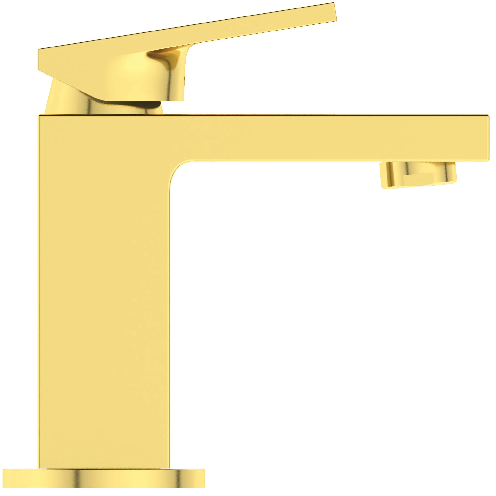 Ideal Standard Waschischarmatur Extra Ausladung 100mm Piccolo ohne Ablaufgarnitur Brushed Gold
