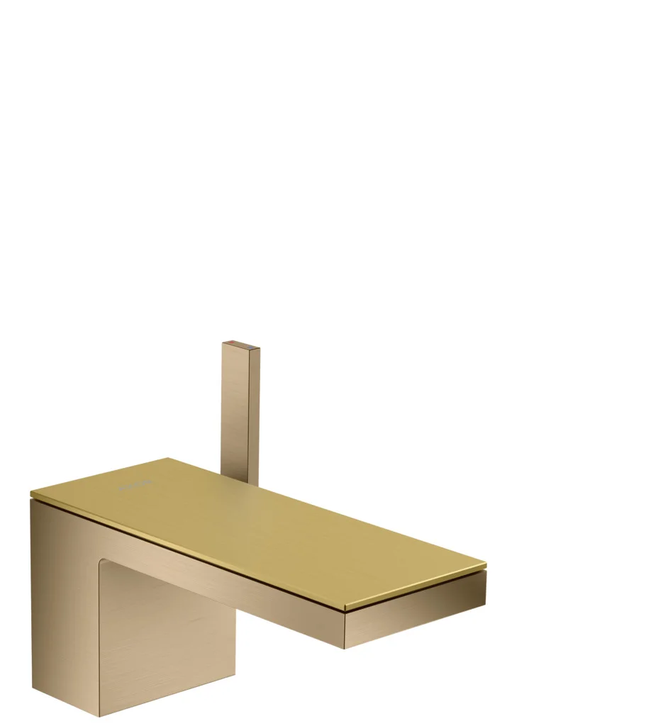 Hansgrohe AXOR MyEdition Platte 200 mm Metall Brushed Gold Optic abnehmbar