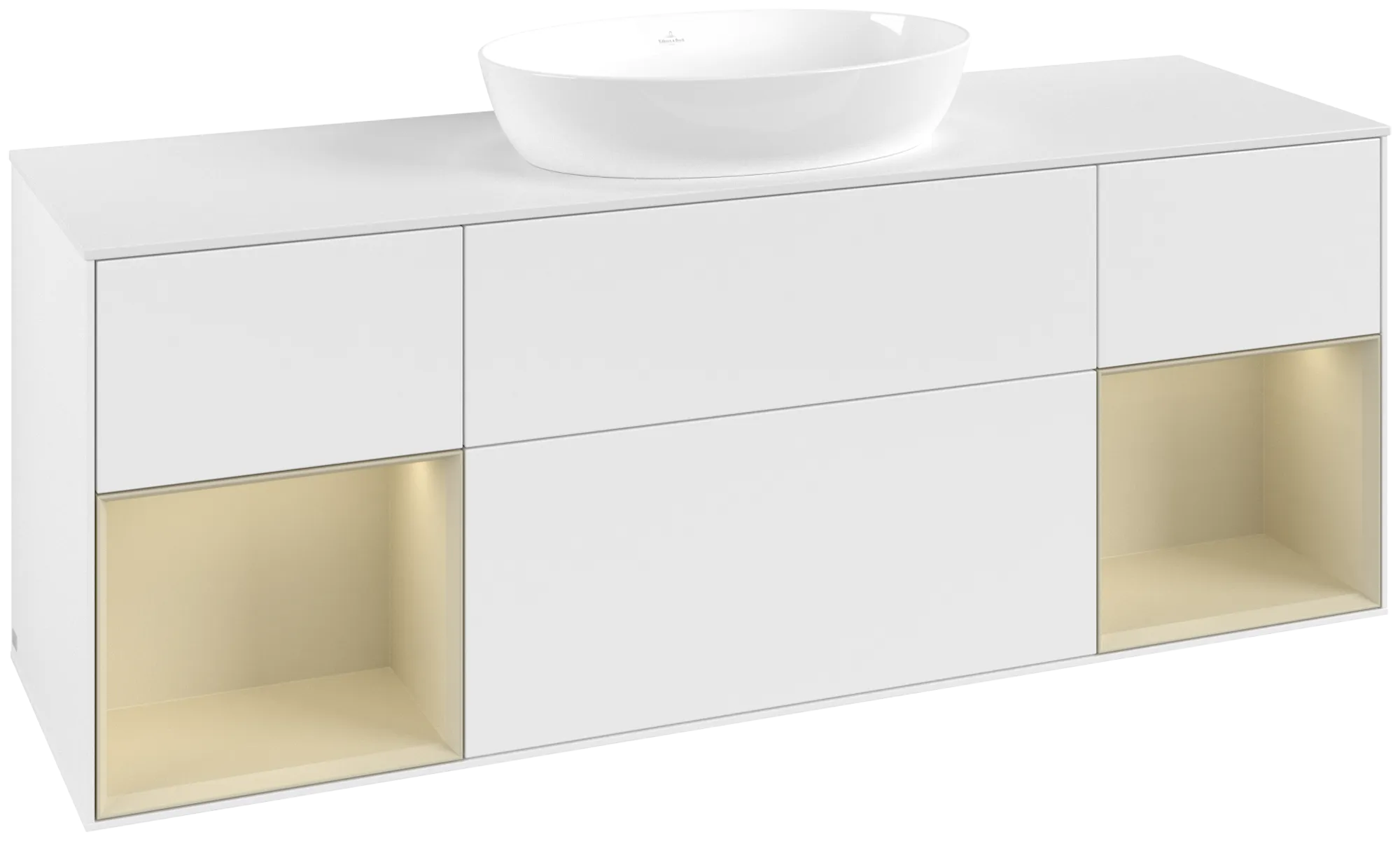 Villeroy & Boch Finion Waschbeckenunterschrank FD0, 1600x603x501mm, weiß