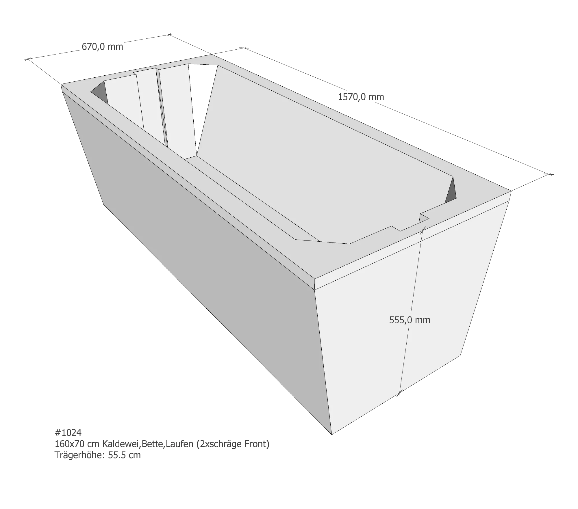 Badewannenträger für Wannenträger Bette Betteform, Kaldewei Saniform Plus, Laufen Pro 160x70x cm 160 × 70 cm Badewannenträger für Wannenträger Bette Betteform, Kaldewei Saniform Plus, Laufen Pro 160x70x cm 160 × 70 cm