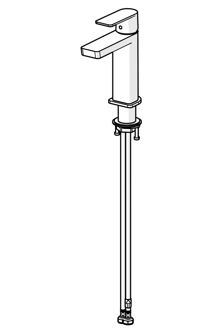 HansaSTELA Waschtischarmatur HansaSTELA 2021, Einhebelmischer, Ausladung 174mm, Chrom HansaSTELA Waschtischarmatur HansaSTELA 2021, Einhebelmischer, Ausladung 174mm, Chrom