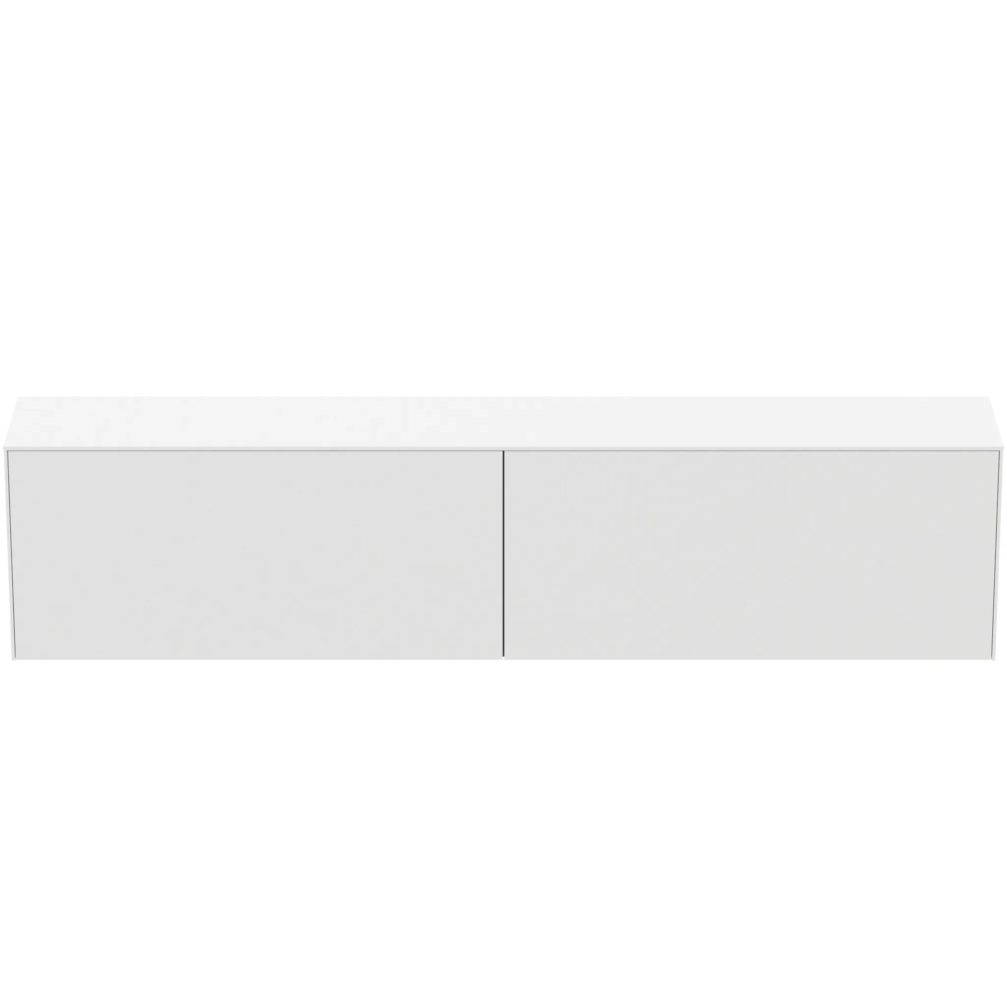 Ideal Standard Waschtischunterschrank „Conca“ 238,7 × 55 × 37,3 cm Weiß matt lackiert