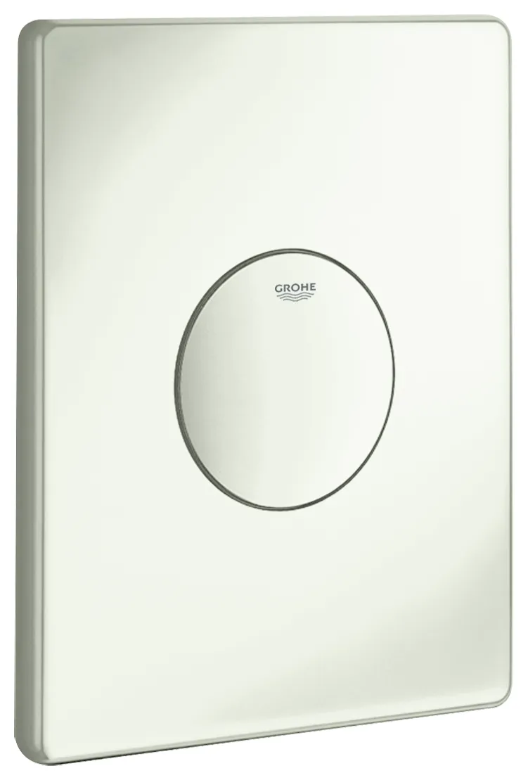 WC-Betätigung Skate 38573, 156 x 197 mm, für 1-Mengen-Betätigung, senkrechte und waagerechte Montage, alpinweiß WC-Betätigung Skate 38573, 156 x 197 mm, für 1-Mengen-Betätigung, senkrechte und waagerechte Montage, alpinweiß