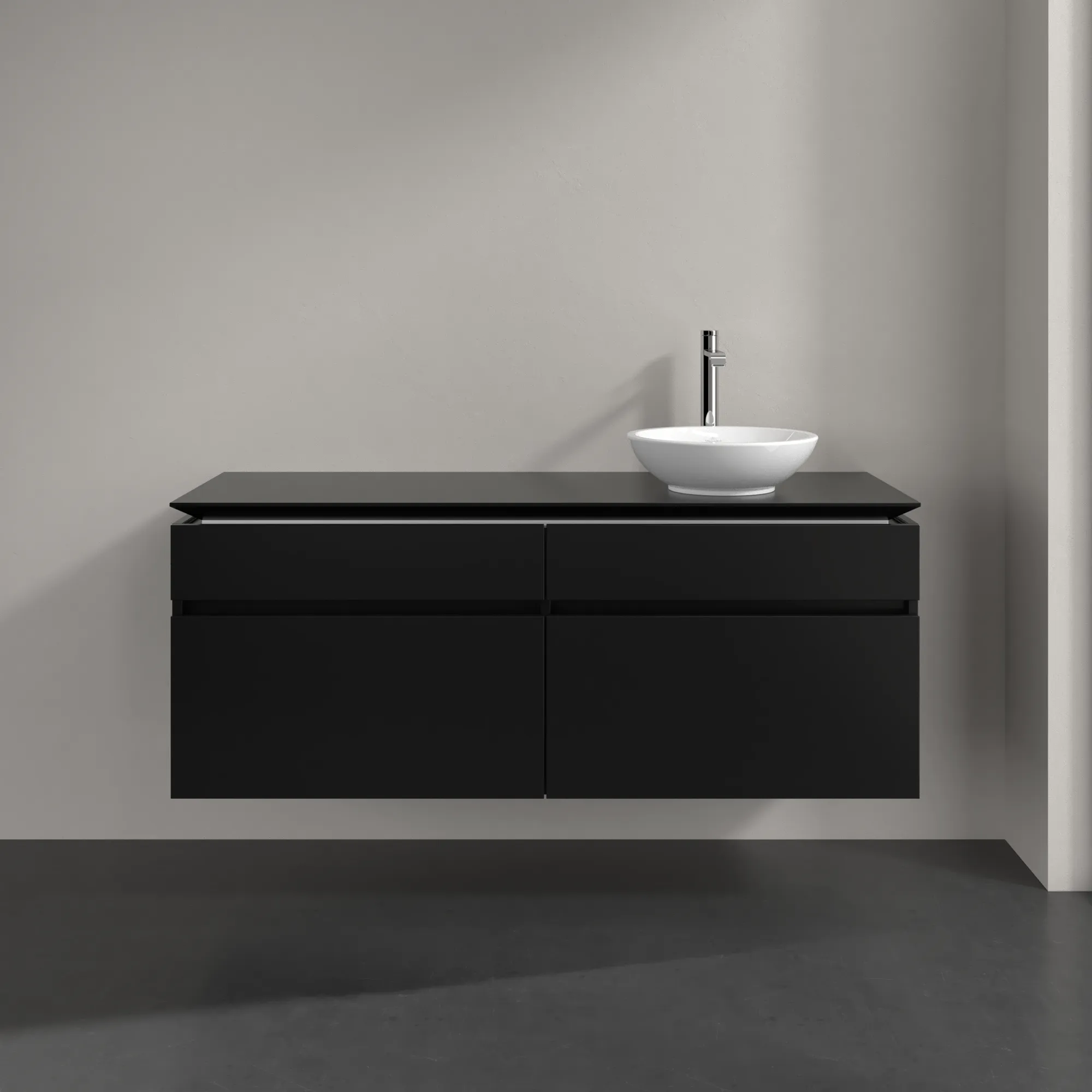 Villeroy & Boch Waschtischunterschrank „Legato“ für Schrankwaschtisch 140 × 55 × 50 cm