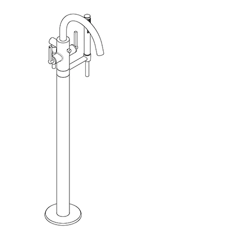 Kludi NOVA FONTE PURISTIC Freistehende Wannenarmatur chrom, DN 20 Kludi NOVA FONTE PURISTIC Freistehende Wannenarmatur chrom, DN 20