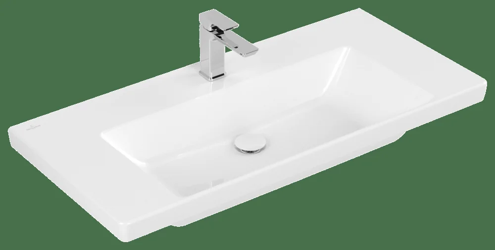Villeroy & Boch Schrankwaschtisch Subway 3.0 4A70A2, 1000 x 470 mm, Rechteck, 1HL. o. ÜL.