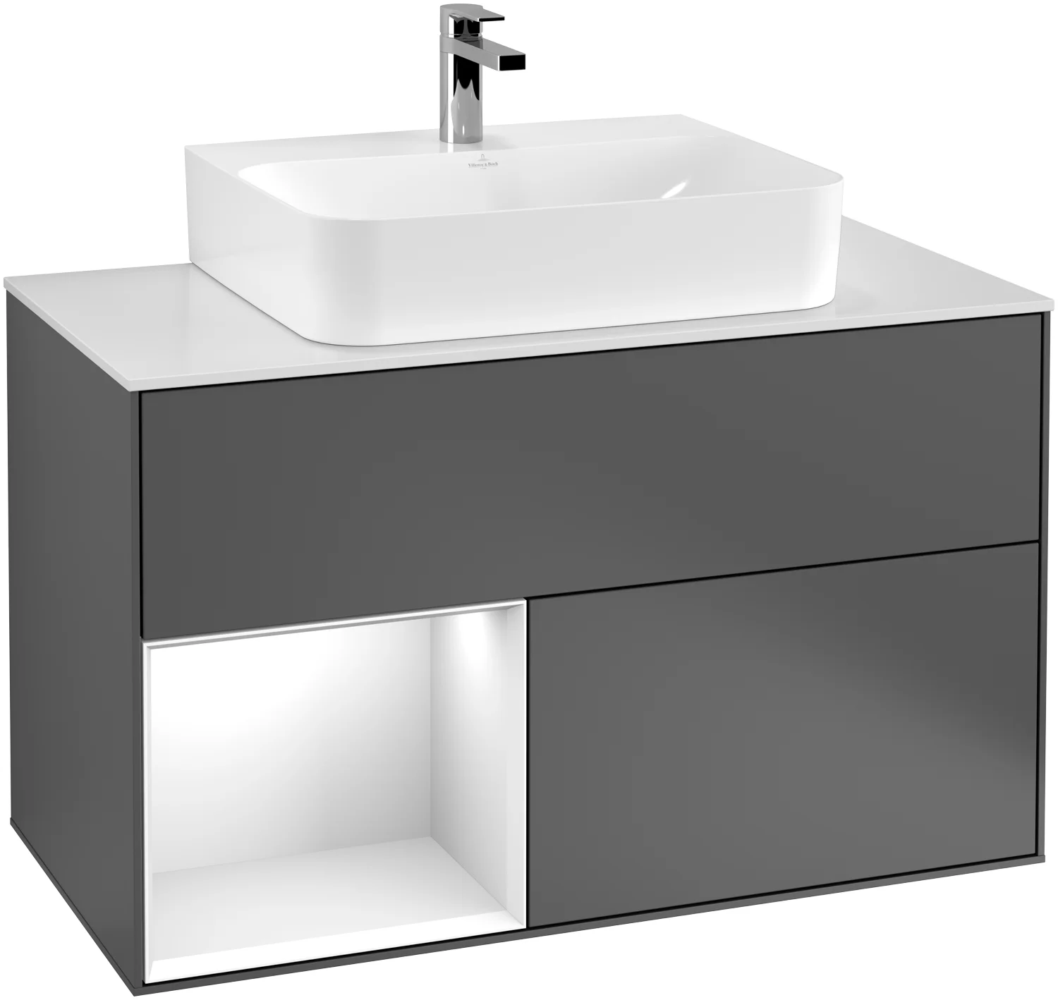 Villeroy & Boch Waschbeckenunterschrank Finion F11, 1000 x 603 x 501 mm Villeroy & Boch Waschbeckenunterschrank Finion F11, 1000 x 603 x 501 mm