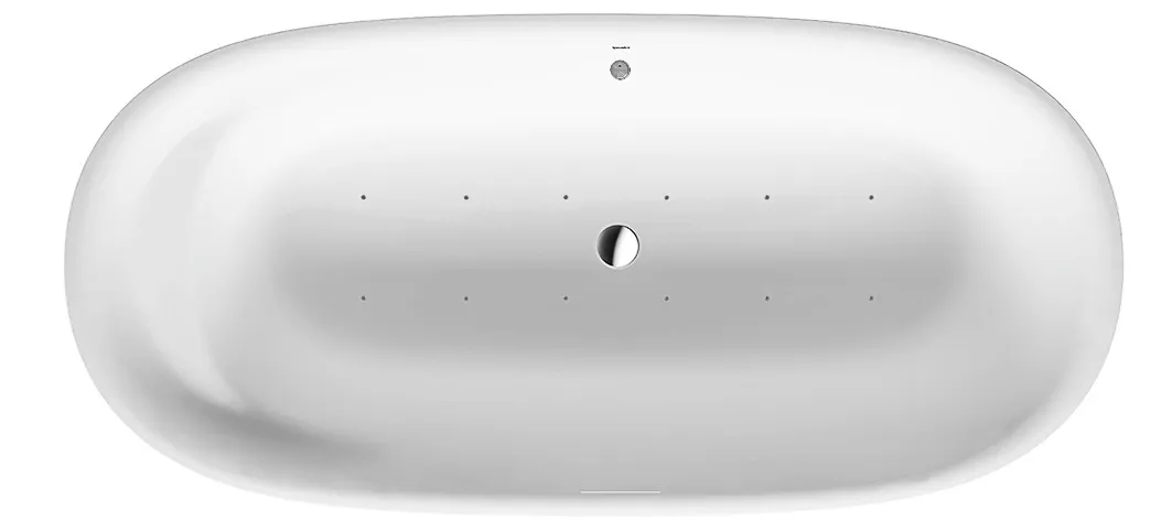 Duravit Whirlwanne „Cape Cod“ freistehend oval 1855 × 885 mm mit Air-System, in Weiß (matt) Duravit Whirlwanne „Cape Cod“ freistehend oval 1855 × 885 mm mit Air-System, in Weiß (matt)