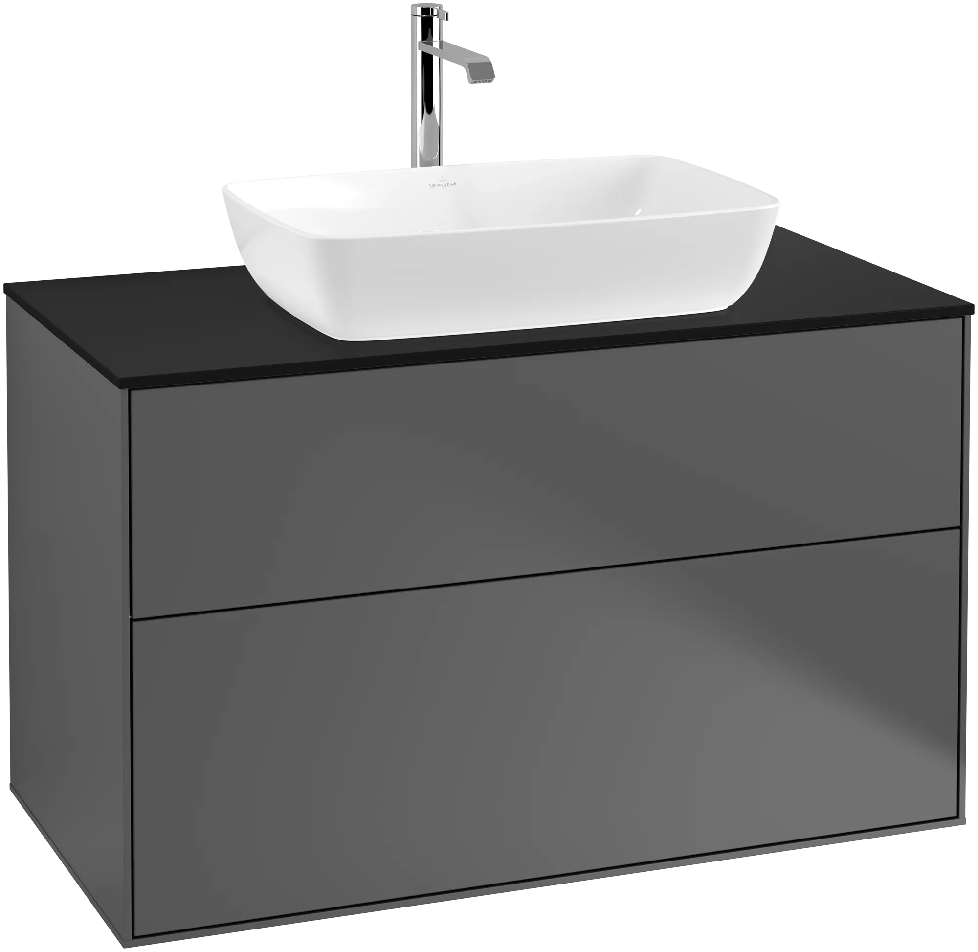 Villeroy & Boch Finion Waschbeckenunterschrank F76, anthrazit