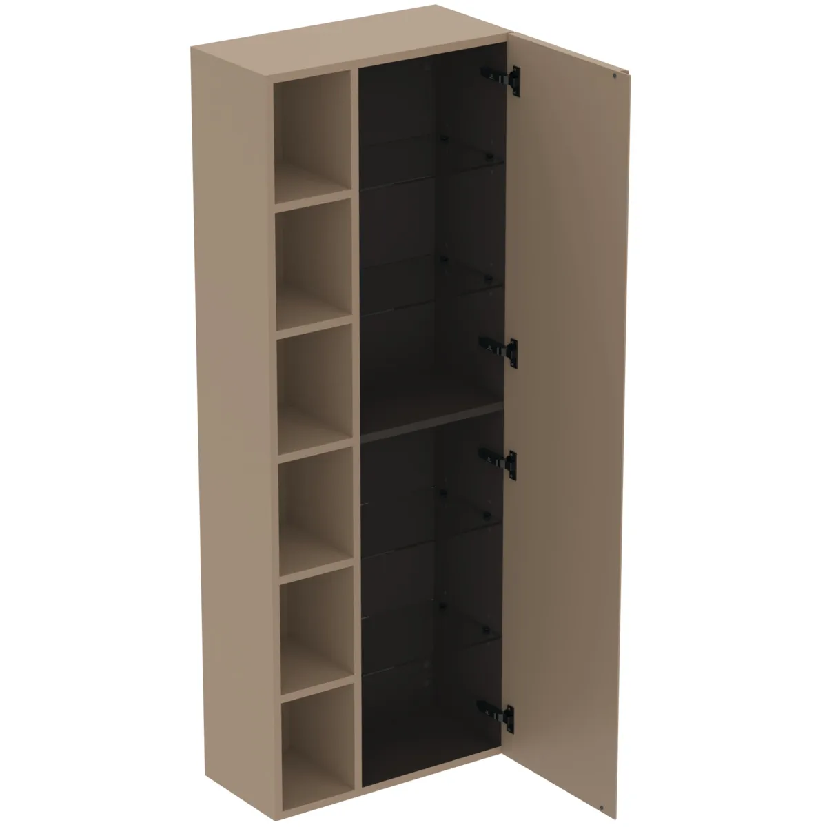 Ideal Standard Hochschrank Finesse 600x300x1600mm Greige matt Ideal Standard Hochschrank Finesse 600x300x1600mm Greige matt