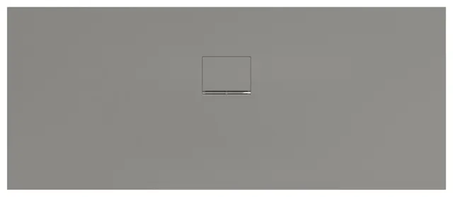 Villeroy & Boch rechteck Duschwanne „Squaro Infinity“ lange Seite geschnitten an der Wand 180 × 75 cm in Brown