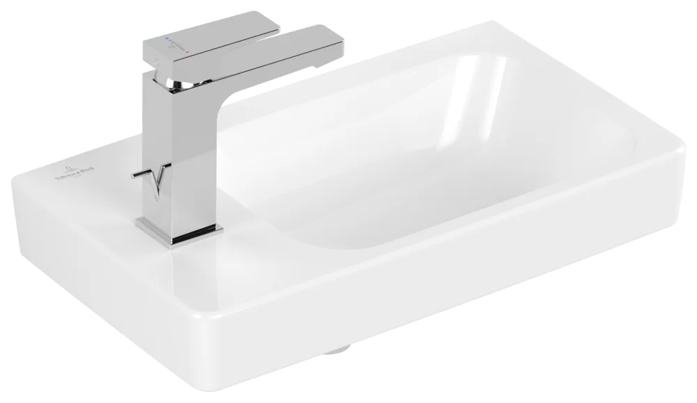 Villeroy & Boch Architectura Handwaschbecken 480x275mm Rechteck Weiß Alpin