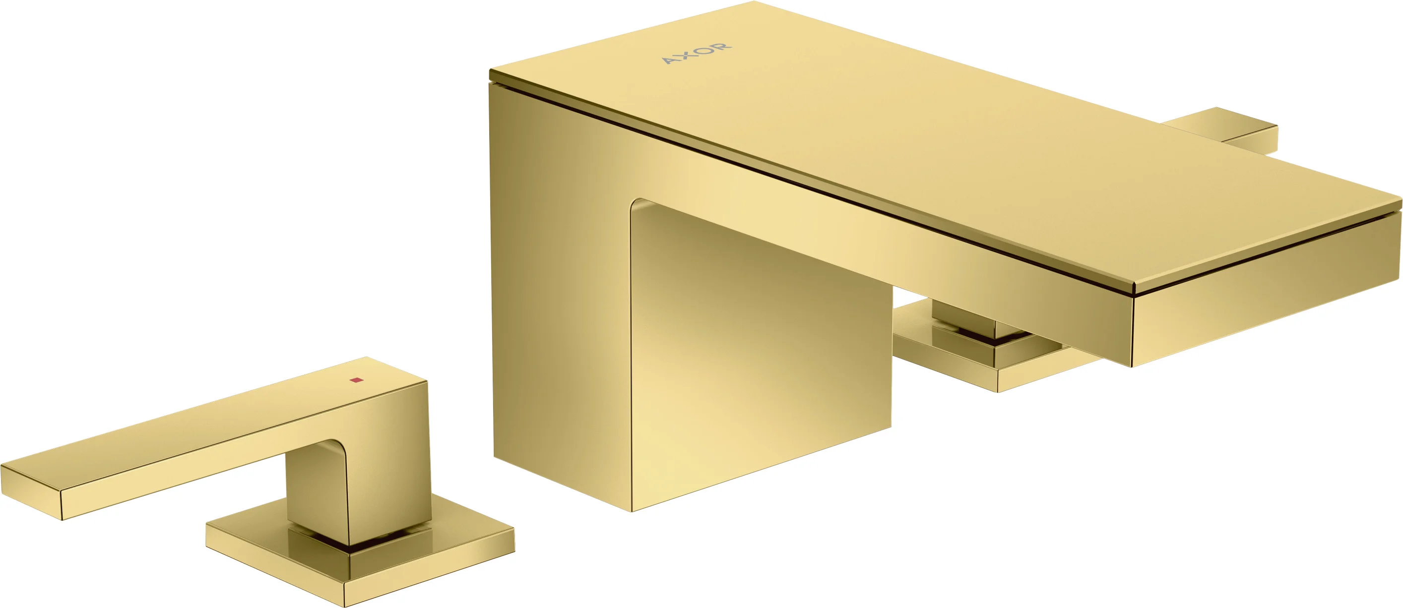 Hansgrohe AXOR MyEdition Platte 200 mm Metall Polished Gold Optic abnehmbar