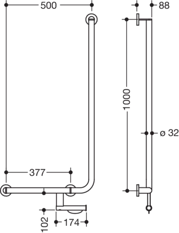 HEWI Haltegriff „System 900“