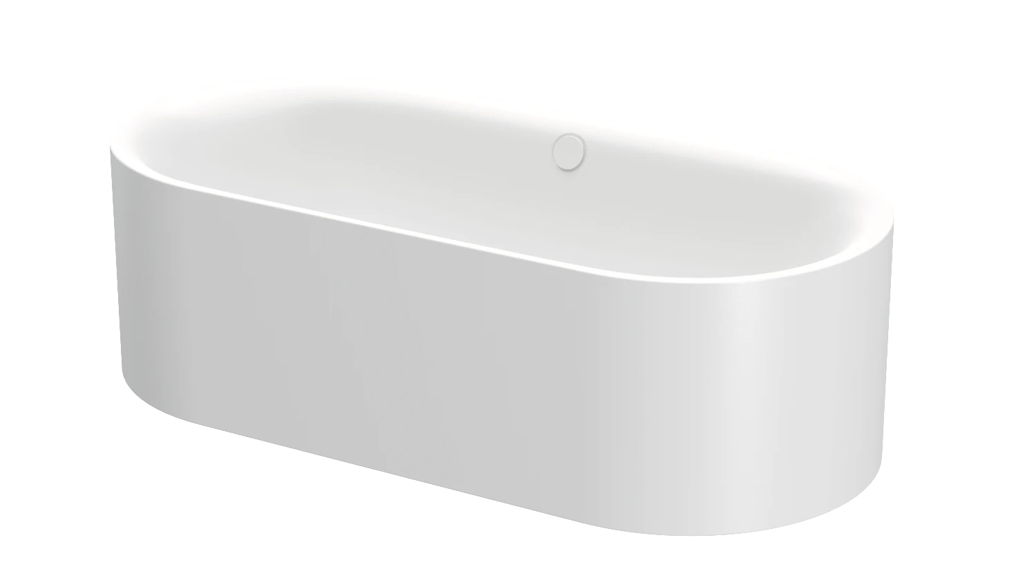 Bette BetteLux Oval Silhouette Badewanne, Edelweiß, 1900 x 900 mm, Randhöhe 575 mm, 2-Sitzer, freistehend, glasierter Titan-Stahl Bette BetteLux Oval Silhouette Badewanne, Edelweiß, 1900 x 900 mm, Randhöhe 575 mm, 2-Sitzer, freistehend, glasierter Titan-Stahl