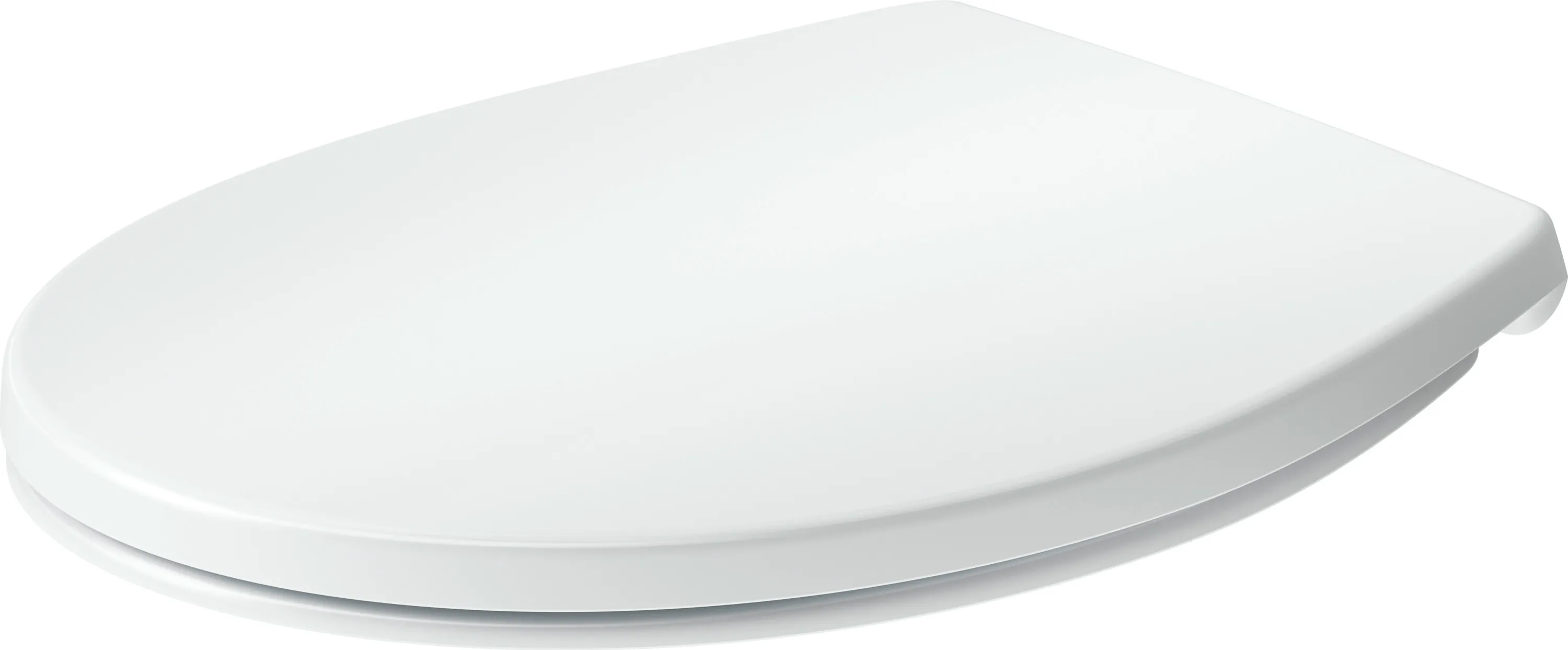 Duravit Univ. WC-Sitz Oval Tief 452mm, Ülap., Absenkaut.,abnehmb.,Scharn. Edelst.,Weiß