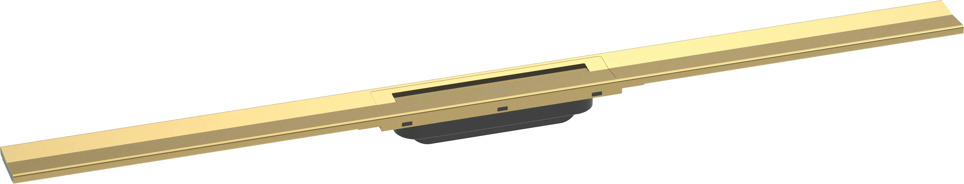 Hansgrohe RainDrain Flex Duschrinne 1000 mm, Polished Gold Optic, höhenverstellbar, zweiseitig montierbar, bis zu 60 l/min Ablaufleistung Hansgrohe RainDrain Flex Duschrinne 1000 mm, Polished Gold Optic, höhenverstellbar, zweiseitig montierbar, bis zu 60 l/min Ablaufleistung