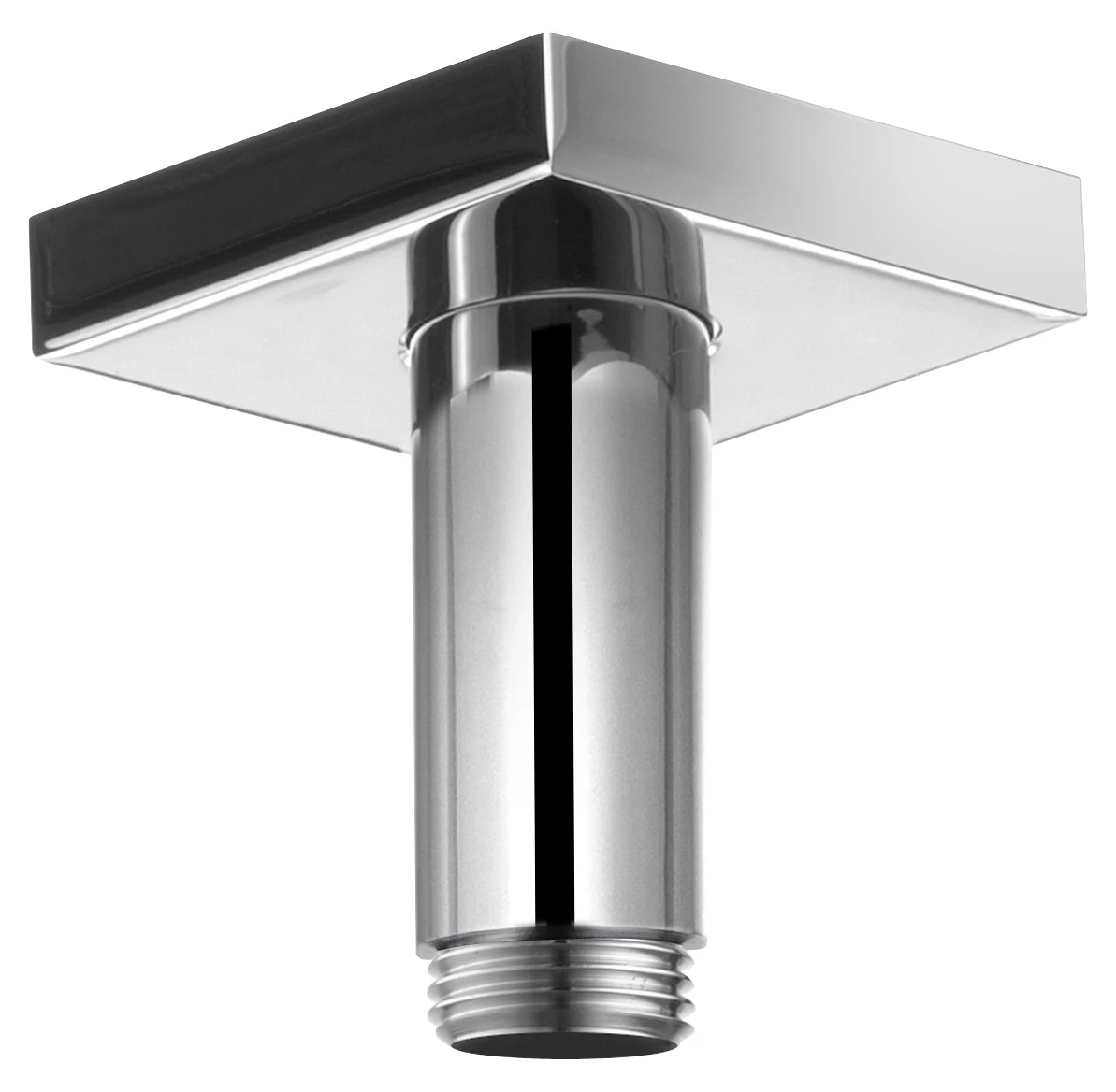 Edition 300 53089010102 Brausearm Deckenanschluß eckig 100 mm verchromt Edition 300 53089010102 Brausearm Deckenanschluß eckig 100 mm verchromt