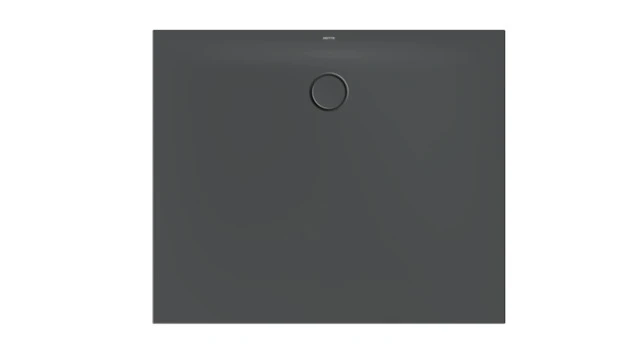 Bette rechteck Duschwanne „BetteFloor Side“ 1200 × 1000 mm ohne Oberflächenbeschichtung, ohne Oberflächenveredelung, mit Minimum-Wannenträger, in Raven