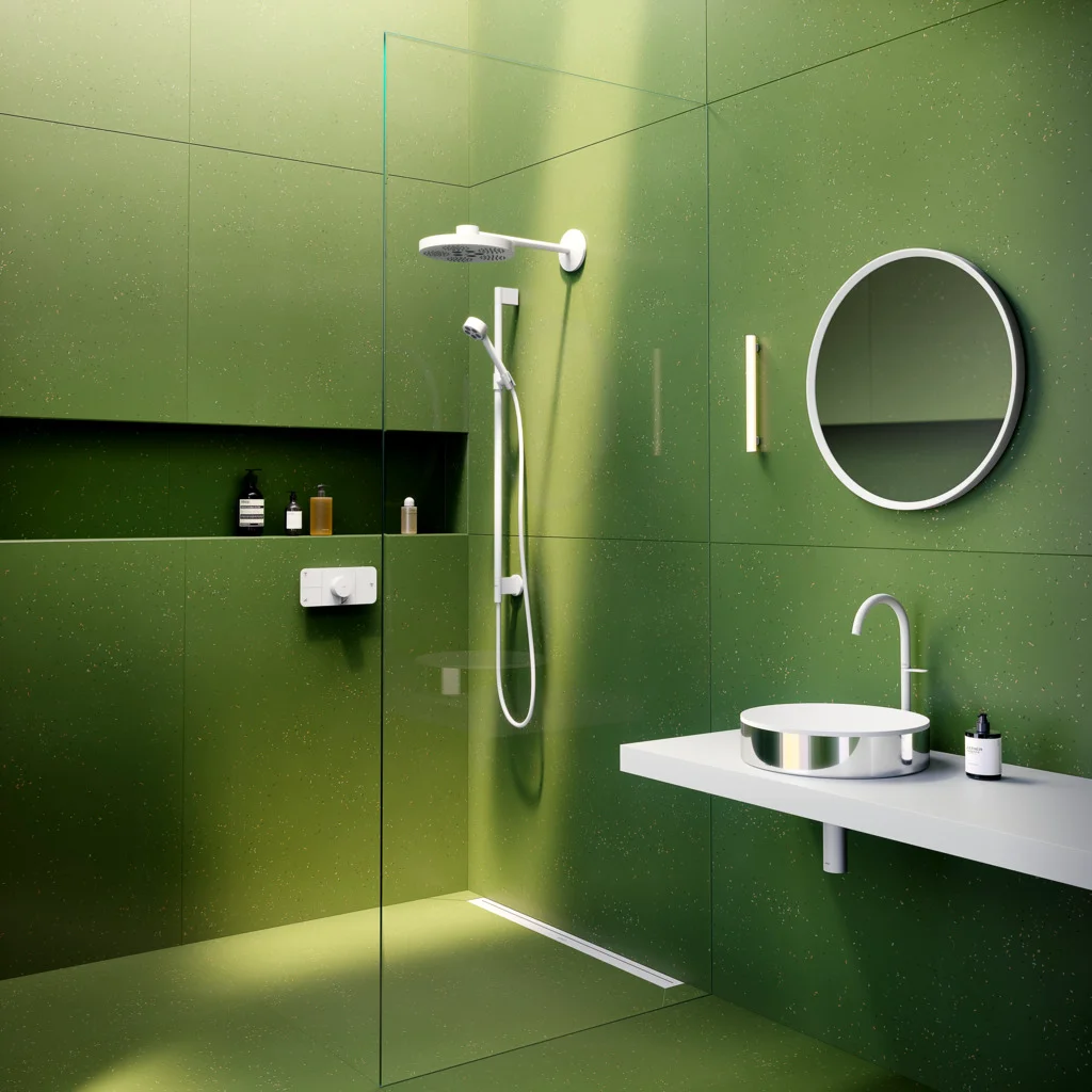 Hansgrohe AXOR Suite Aufsatzwaschtisch 400 mm, SolidSurface, Chrom, ohne Hahnloch und Überlauf, CE-konform Hansgrohe AXOR Suite Aufsatzwaschtisch 400 mm, SolidSurface, Chrom, ohne Hahnloch und Überlauf, CE-konform