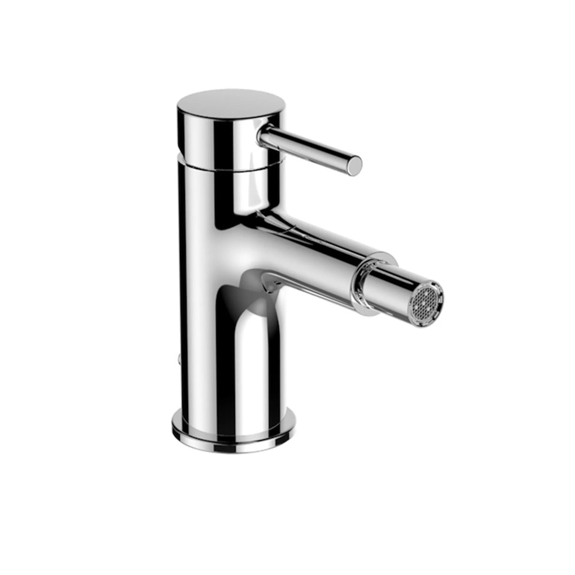 Einhebel-Bidetmischer TWINPLUS Festauslauf Ausladung 112 mm mit Ablaufventil chrom Einhebel-Bidetmischer TWINPLUS Festauslauf Ausladung 112 mm mit Ablaufventil chrom