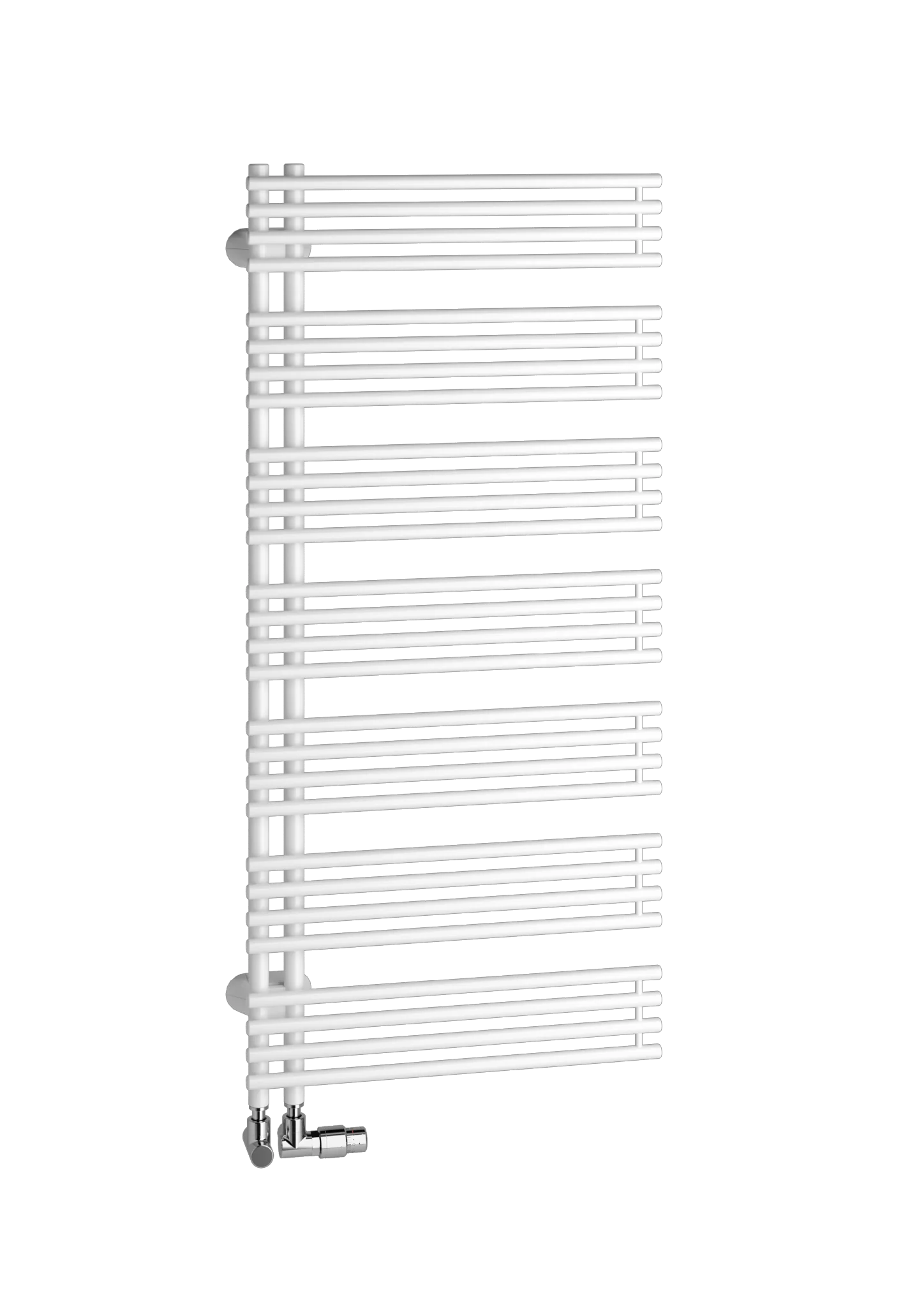 Kermi Design-Heizkörper „Diveo®“ 45 × 94 cm in Weiß (RAL 9016)
