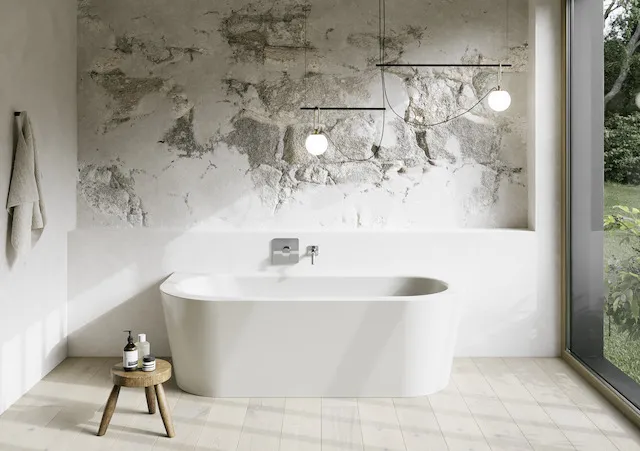 Bette BetteSilhouette Badewanne Starlet I 1750x800x420 mm Beige glasierter Titan-Stahl 2-Sitzer Schürzen-Badewanne Sonderform