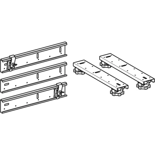 Set Füße und Traversen, mit Wandanker, für Duschwanne aus Sanitäracryl Set Füße und Traversen, mit Wandanker, für Duschwanne aus Sanitäracryl