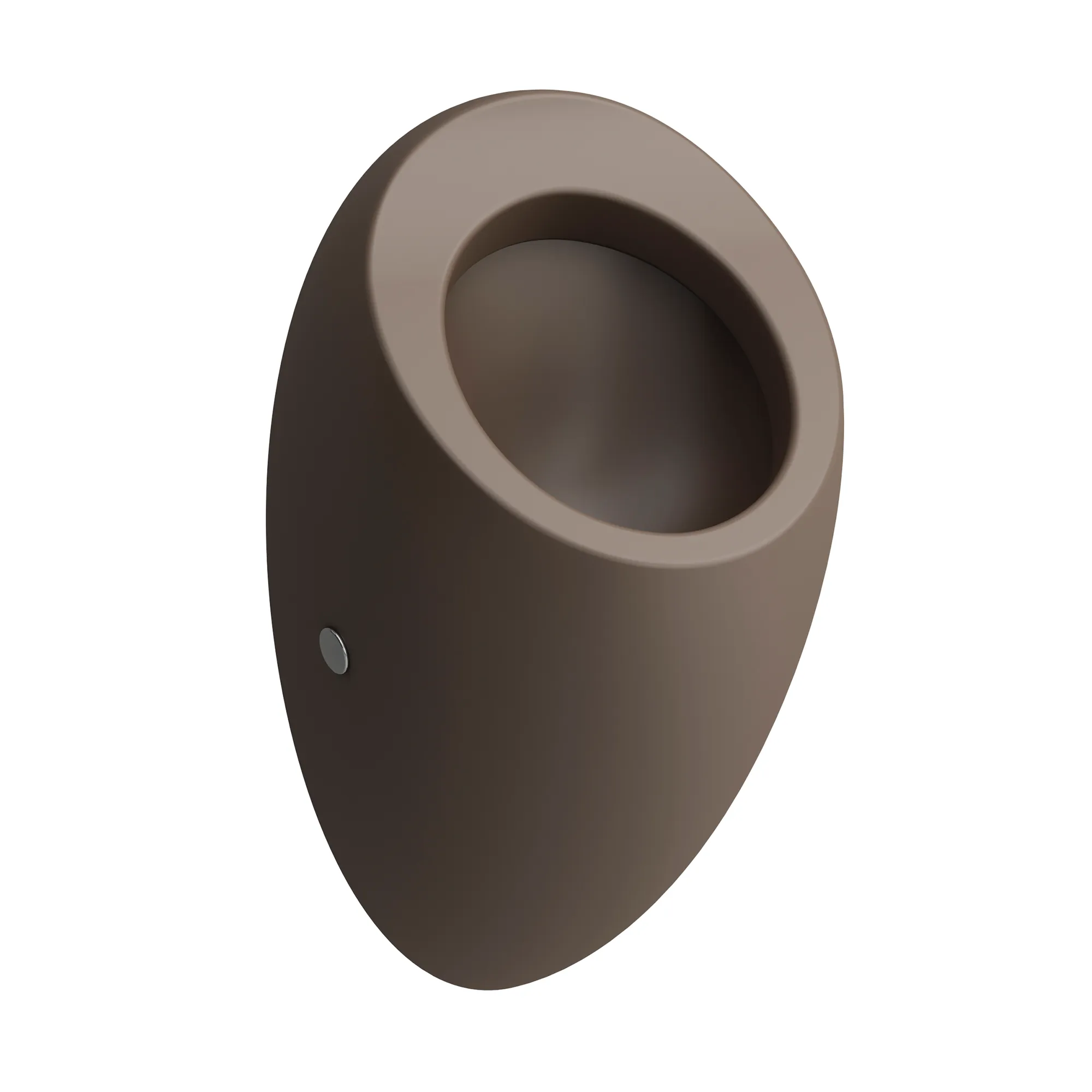 Urinal „Ilbagnoalessi“ in Kaffee matt Urinal „Ilbagnoalessi“ in Kaffee matt