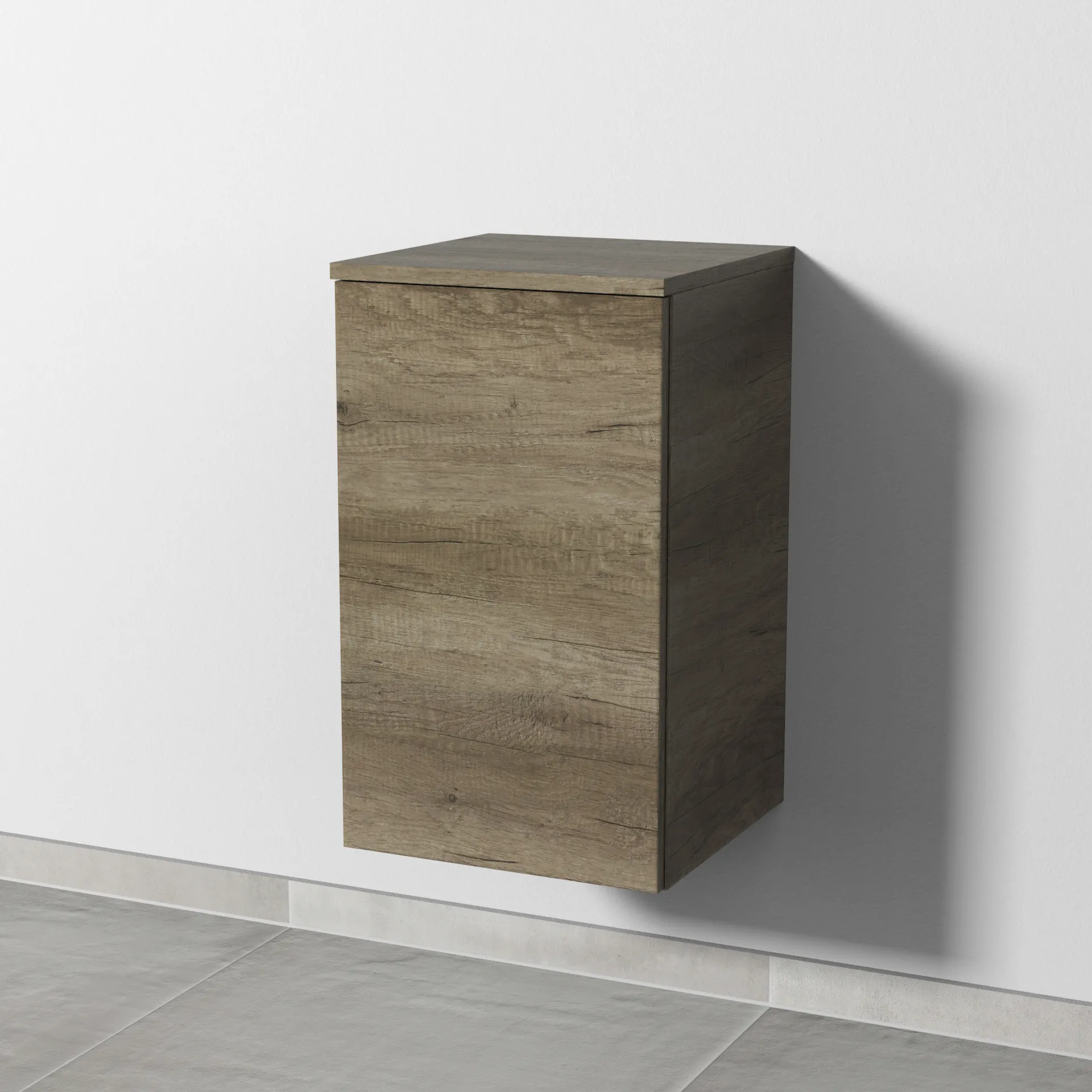 Sanipa Unterschrank „3way“ 350 × 580 × 345 mm Anschlag links, in Eiche Nebraska, Anschlag links