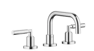 Dornbracht TARA Waschtisch-Dreilochbatterie mit Ablaufgarnitur Chrom Dornbracht TARA Waschtisch-Dreilochbatterie mit Ablaufgarnitur Chrom