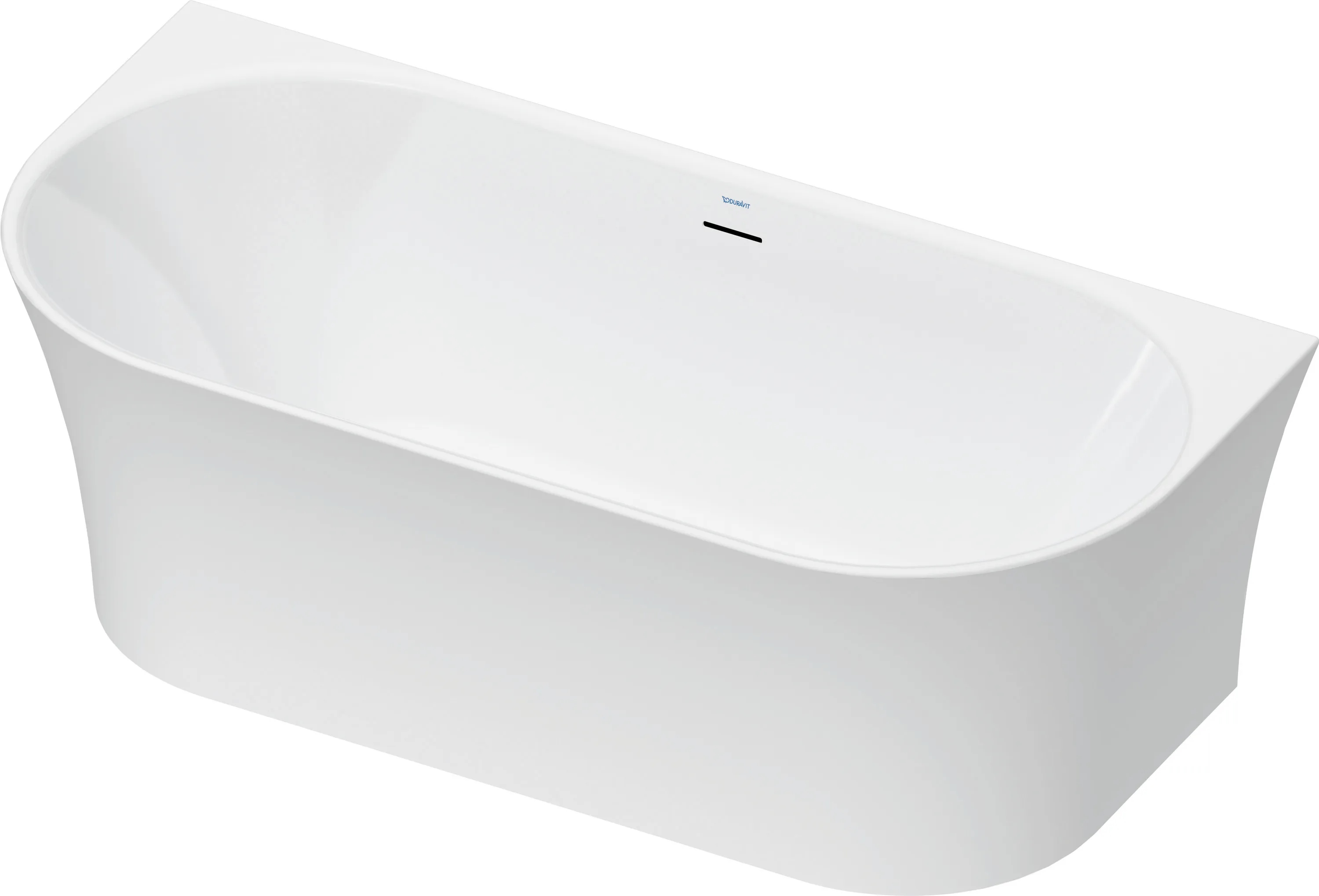 Duravit Badewanne „DuraSenja“ vorwand oval 1500 × 750 mm, mittig in Weiß Duravit Badewanne „DuraSenja“ vorwand oval 1500 × 750 mm, mittig in Weiß