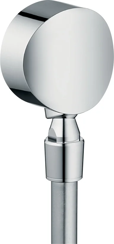 Hansgrohe FixFit Brauseschlauchanschluss S DN15 Chrom mit Rückflussverhinderer und Kugelgelenk