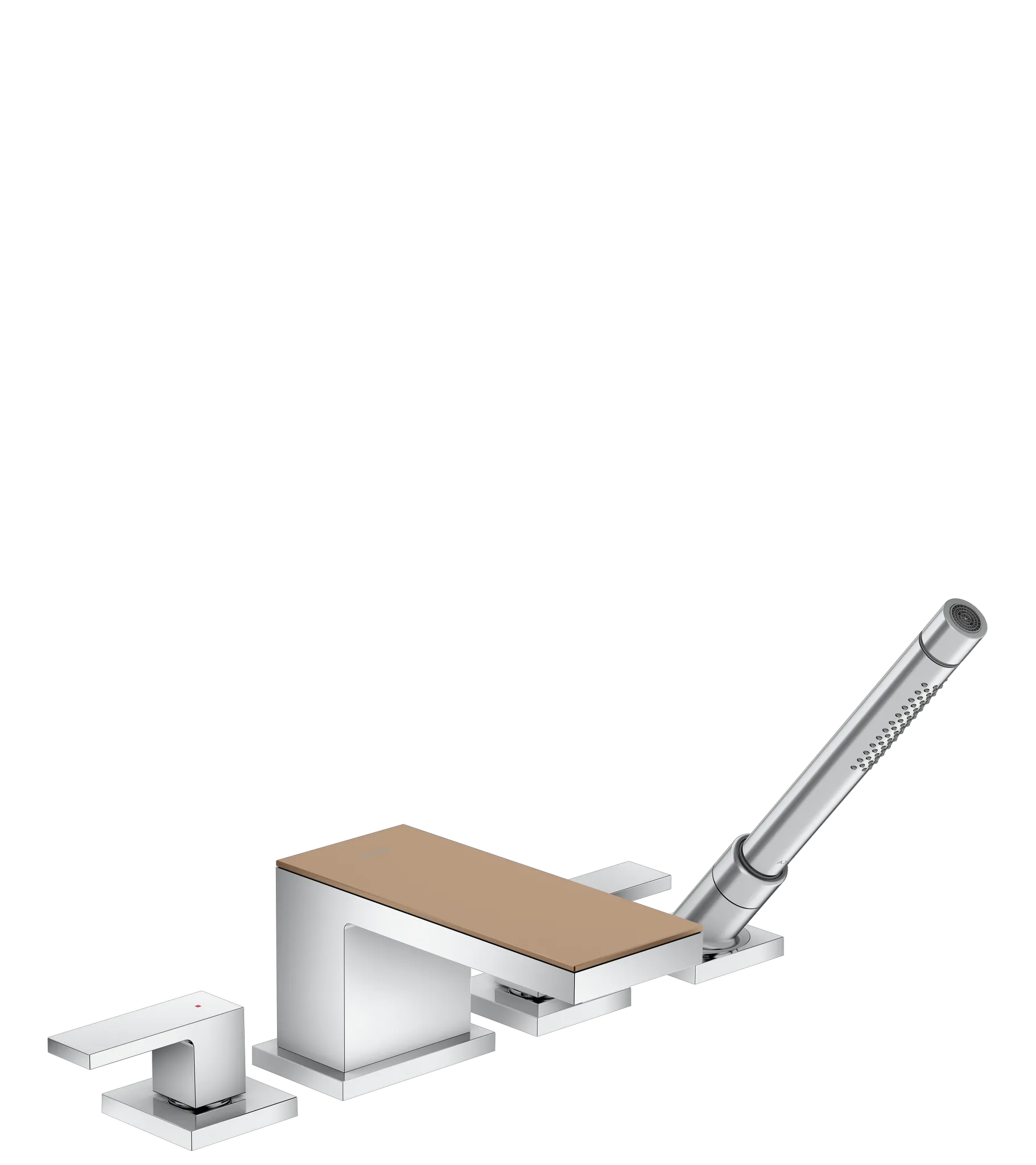 Hansgrohe AXOR MyEdition Mischer Platte 200 Brushed Red Gold Hansgrohe AXOR MyEdition Mischer Platte 200 Brushed Red Gold