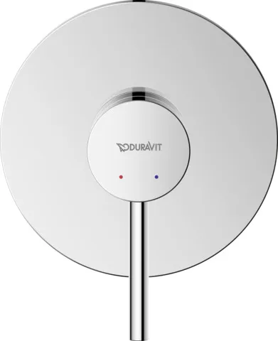 Duravit Einhand-Unterputz-Armatur „Circle“ in Chrom Duravit Einhand-Unterputz-Armatur „Circle“ in Chrom