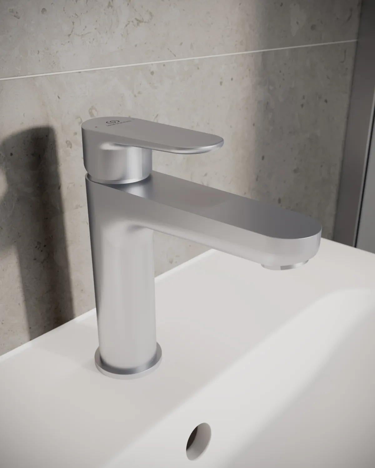 Waschtischarmatur Cerafine O H120 mit Push-Open Ausladung 125mm Rose Waschtischarmatur Cerafine O H120 mit Push-Open Ausladung 125mm Rose