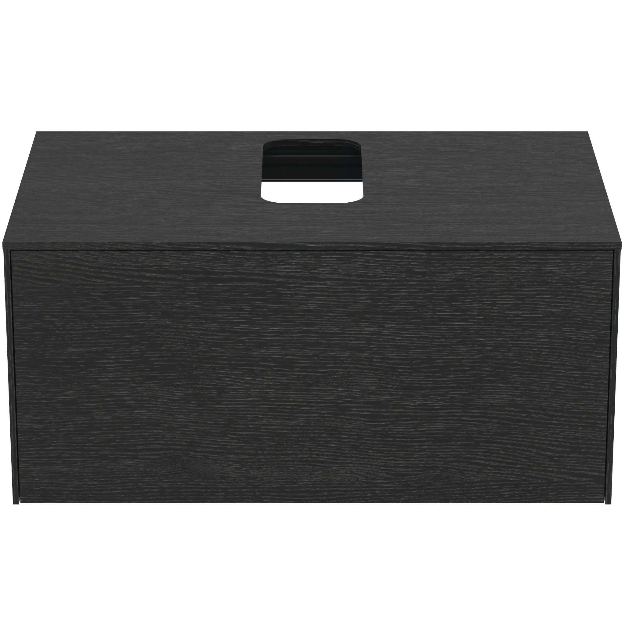 Ideal Standard Waschtischunterschrank „Conca“ 80,2 × 37 × 50,5 cm Eiche geflammt Furnier Ideal Standard Waschtischunterschrank „Conca“ 80,2 × 37 × 50,5 cm Eiche geflammt Furnier