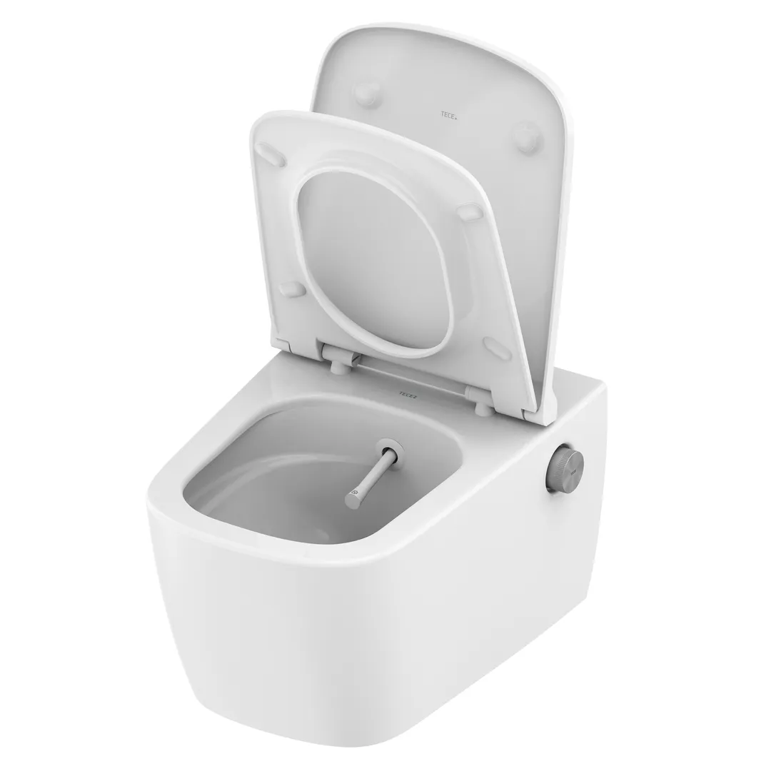 TECE Dusch-WC „neo“, Befestigung verdeckt, ohne Spülrand TECE Dusch-WC „neo“, Befestigung verdeckt, ohne Spülrand