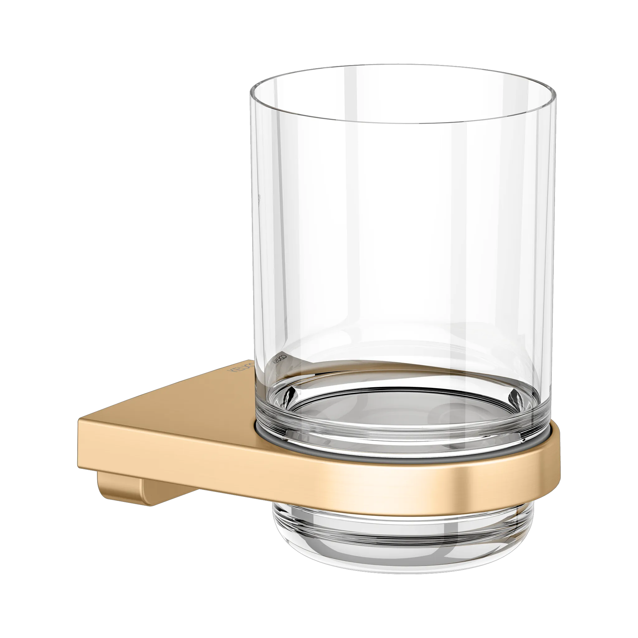 Collection Moll Glashalter Messing gebürstet Collection Moll Glashalter Messing gebürstet