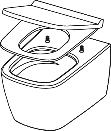 TECE WC „neo“, Befestigung verdeckt, ohne Spülrand TECE WC „neo“, Befestigung verdeckt, ohne Spülrand