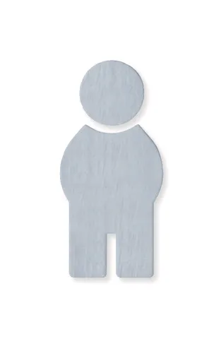 HEWI Symbol Mann Edelstahl, schliff, selbstklebend HEWI Symbol Mann Edelstahl, schliff, selbstklebend