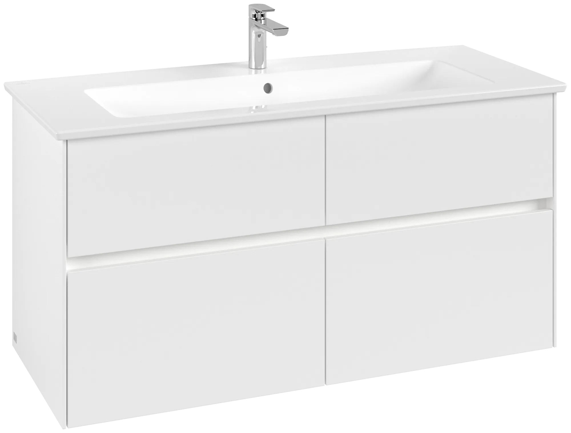 Villeroy & Boch Collaro Waschbeckenunterschrank C146B0, 1161x610x480 mm, White Matt