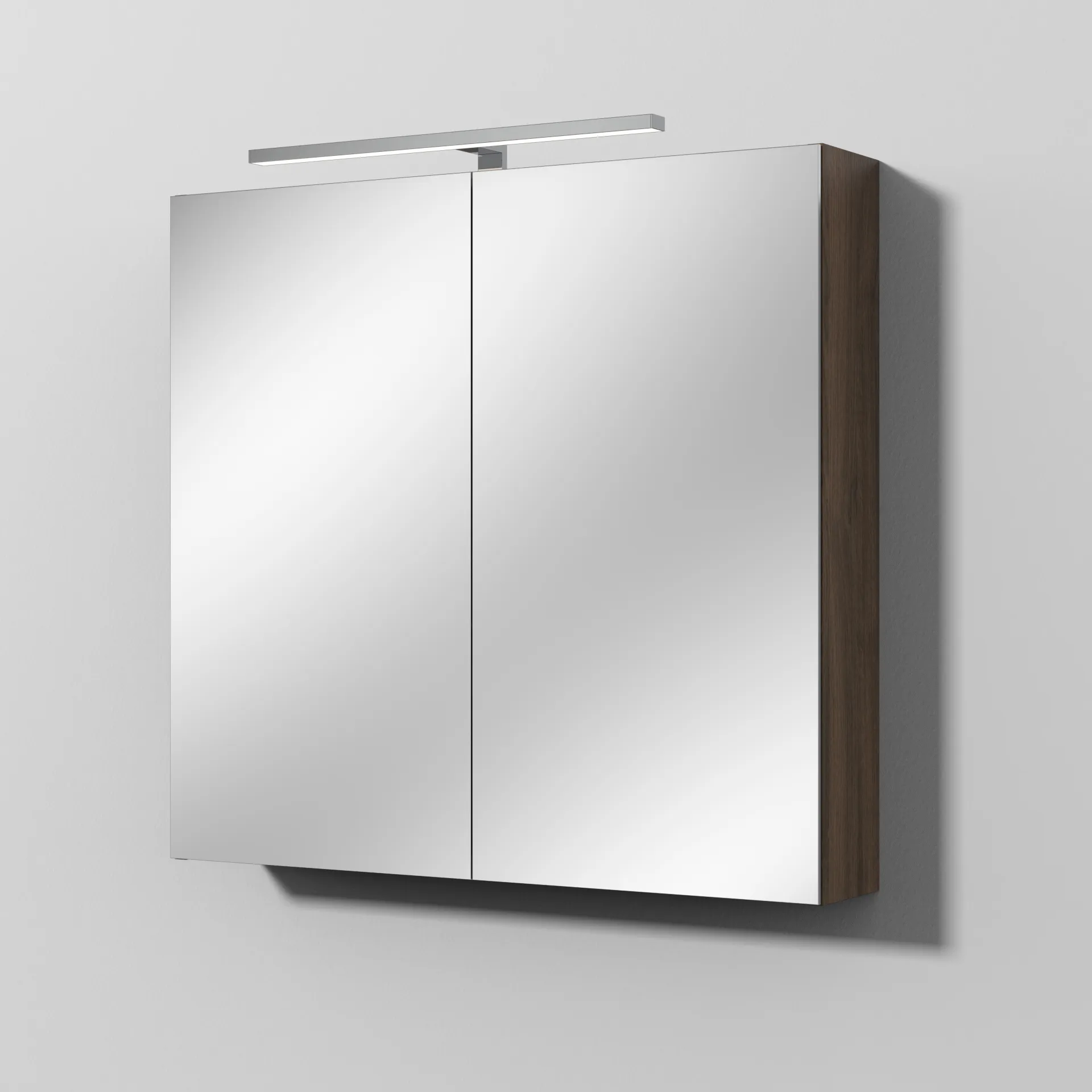 Sanipa Wandvorbau Spiegelschrank „Milla“ 800 × 750 × 149 mm in Eiche Arizona