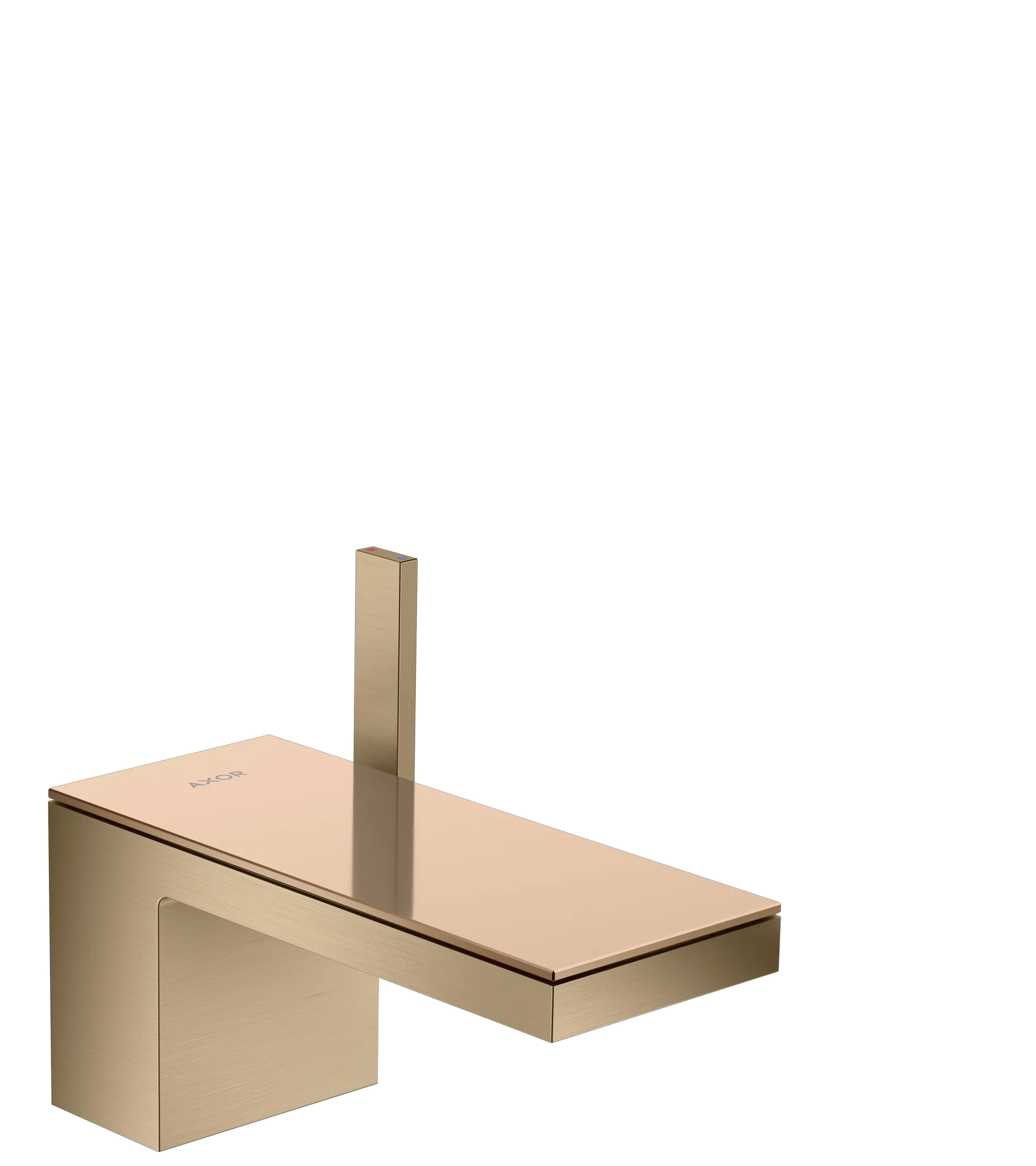 Hansgrohe AXOR MyEdition Mischer Platte 200 Brushed Red Gold Hansgrohe AXOR MyEdition Mischer Platte 200 Brushed Red Gold