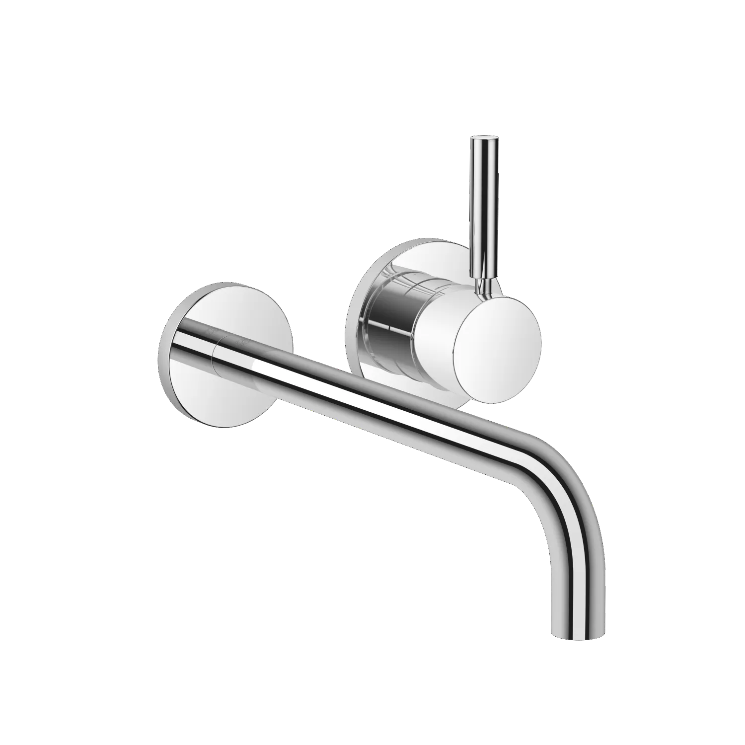 Waschtisch-Wand-Einhandbatterie mit Einzelrosetten META Chrom 36863660 Waschtisch-Wand-Einhandbatterie mit Einzelrosetten META Chrom 36863660