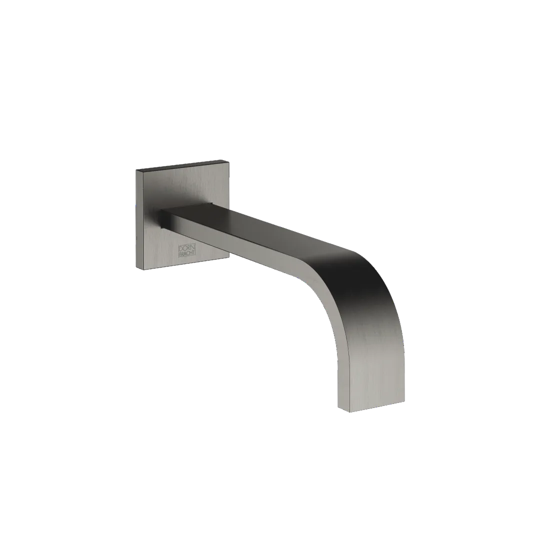 Dornbracht MEM Waschtisch-Wand-Auslauf ohne Ablaufgarnitur Dark Platinum gebürstet Dornbracht MEM Waschtisch-Wand-Auslauf ohne Ablaufgarnitur Dark Platinum gebürstet