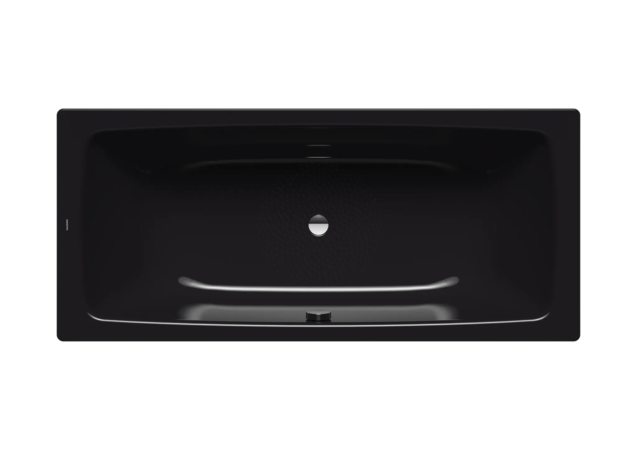 Kaldewei Badewanne „Cayono Duo“ rechteck 170 × 75 cm, ohne Grifflochbohrungen in schwarz