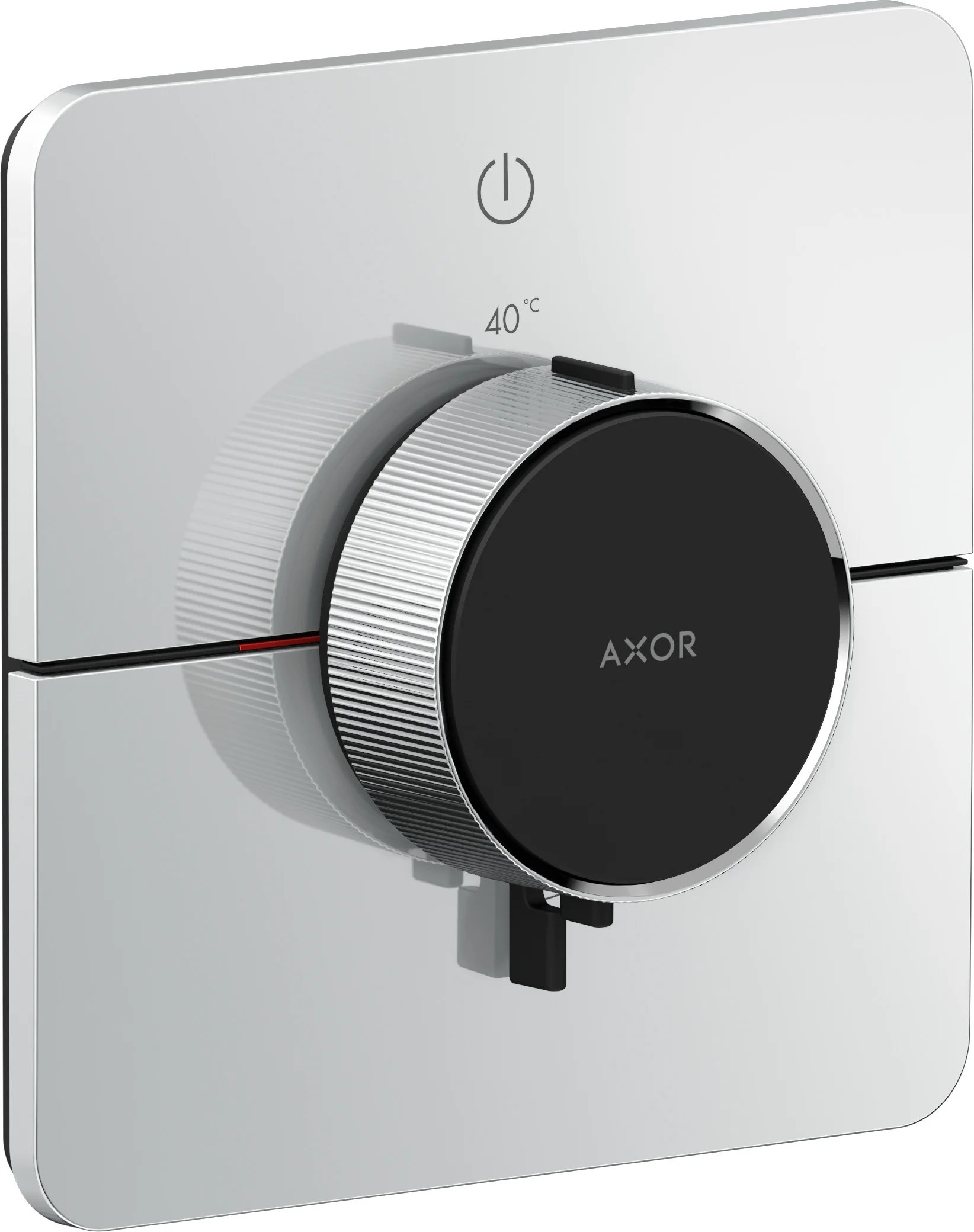 Hansgrohe AXOR ShowerSelect ID Thermostat Unterputz, Chrom, 1 Verbraucher, flache Rosette, einfache Installation